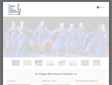 Tablet Screenshot of gruppofotoamatoricassolese.com